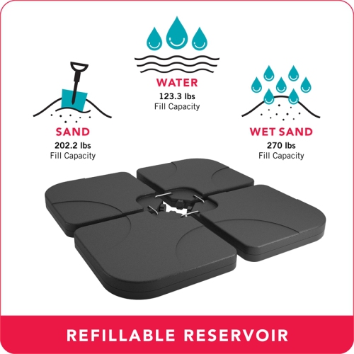 CorLiving Patio Umbrella Base Weight