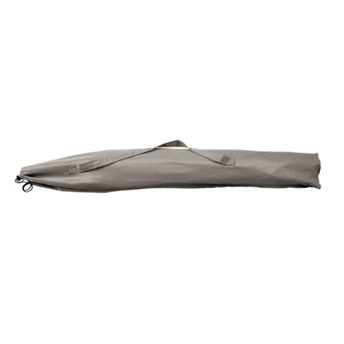 CorLiving Contemporary 7.5 ft. Deluxe Beach Umbrella - Sand Grey