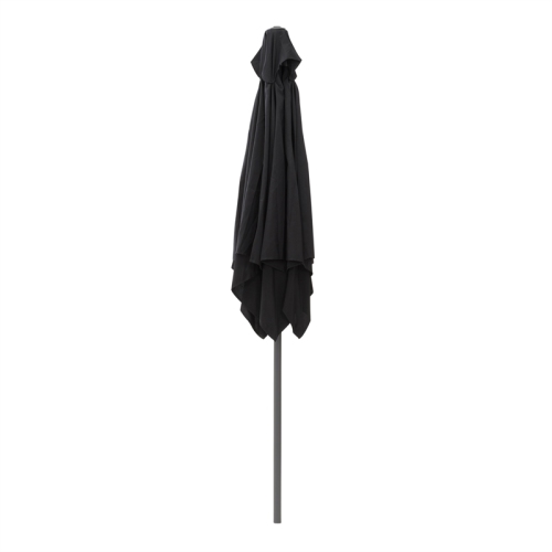 CorLiving 6.5 ft. Square Patio Umbrella - Black