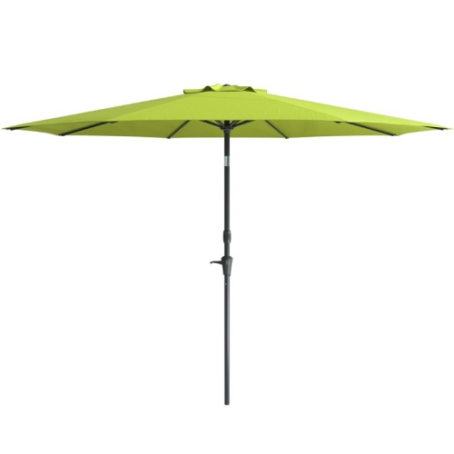 CorLiving Contemporary 10 ft. Deluxe Tilting Patio Umbrella - Lime Green