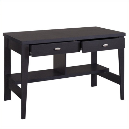 CorLiving Folio Drawer Desk - Black Espresso