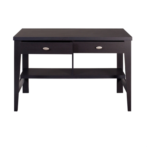CorLiving Folio Drawer Desk - Black Espresso