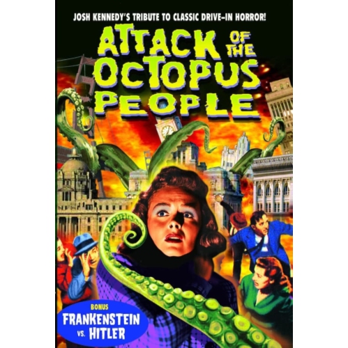 ALPHA VIDEO  Attack Of The Octopus People / Frankenstein Vs. Hitler - (Black & White, Silent Movie) - [DVD]