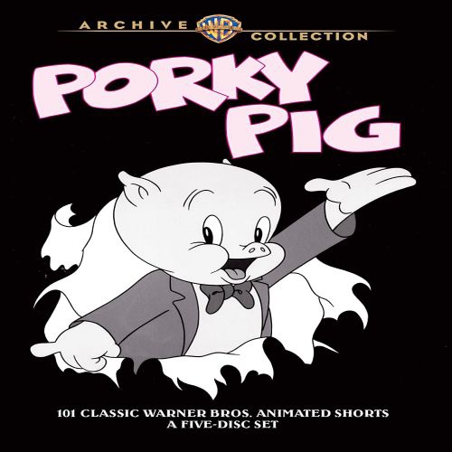 WARNER  Porky Pig: 101 Classic Bros. Animated Shorts - (Boxed Set, Full Frame, Amaray Case, Mono Sound) - [DVD]