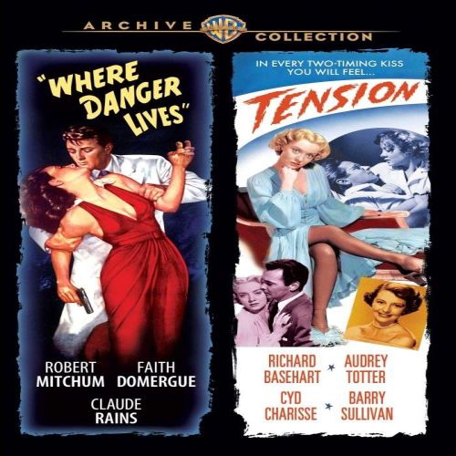 WARNER  Where Danger Lives / Tension - (Full Frame, Amaray Case, Mono Sound, Subtitled) - [DVD]