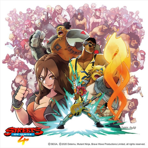 BRAVE WAVE  Streets Of Rage 4 Vinyl 3Xlp Set Original Soundtrack []