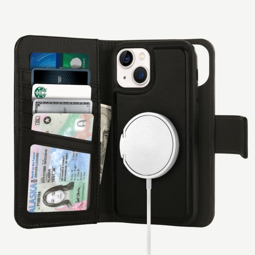 iPhone 15 Wallet Case With MagSafe - 5th Ave, Black