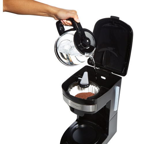 Hamilton Beach Programmable Drip Coffeemaker 12 Cup Black