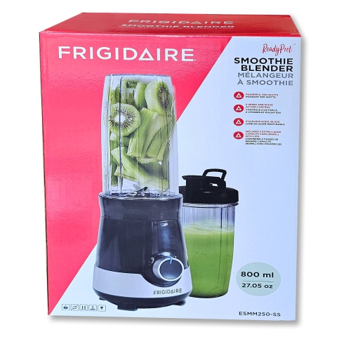 Frigidaire - mélangeur à boissons frappées, lame en acier inoxydable, capacité 800&nbsp;ml, 300 W, noir
