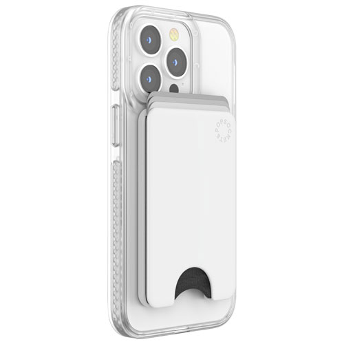 PopSockets PopWallet MagSafe Phone Wallet - White