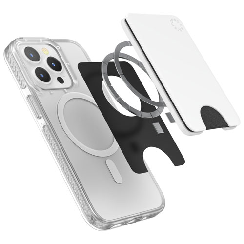 PopSockets PopWallet MagSafe Phone Wallet - White