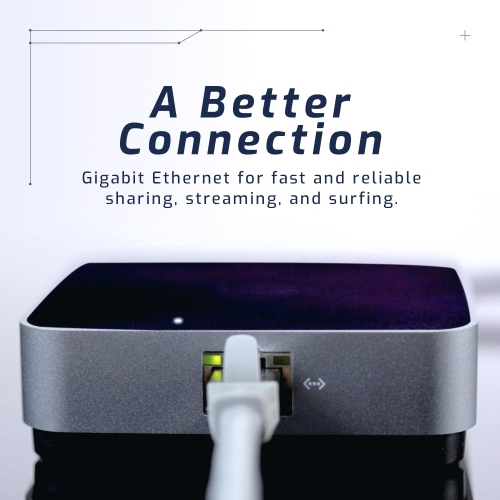 OWC USB-C Travel Dock E, 6 Port, Bus-Powered, USB Type-C 100W Pass Through, One 4K Display, USB 3.2 Type-A, HDMI, SD Card, Gigabit Ethernet,