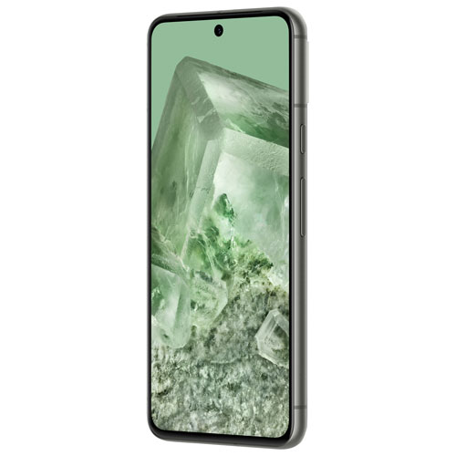 Pixel 8 de 256 Go de Google avec Freedom Mobile - Vert lichen - Paiement Balance mensuel
