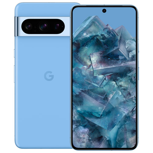 Pixel 8 Pro de 128 Go de Google avec Freedom Mobile - Baie - Paiement Balance mensuel