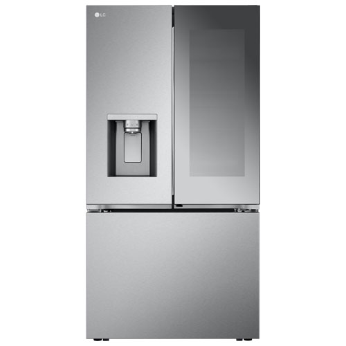 LG 36" 31 Cu. Ft. French Door Refrigerator w/ Water & Ice Dispenser - Smudge Proof Stainless Steel