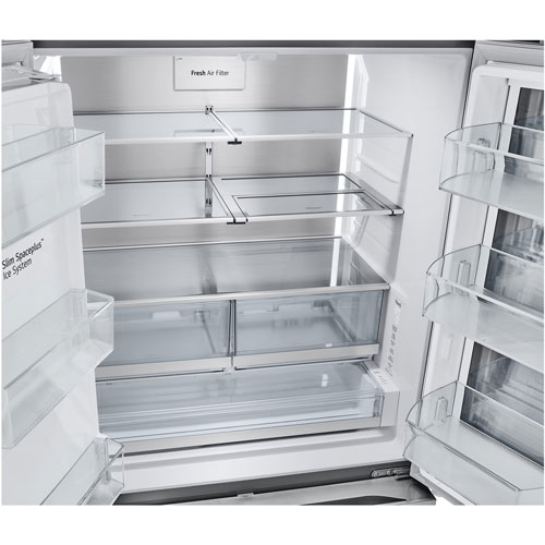 LG 36" 31 Cu. Ft. French Door Refrigerator w/ Water & Ice Dispenser - Smudge Proof Stainless Steel