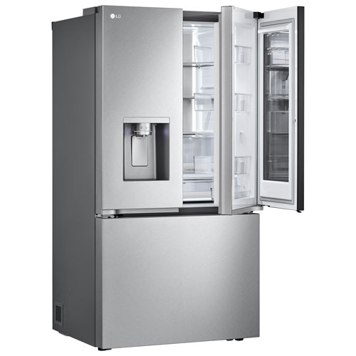 LG 36" 31 Cu. Ft. French Door Refrigerator w/ Water & Ice Dispenser - Smudge Proof Stainless Steel