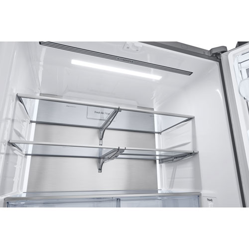 LG 36" 31 Cu. Ft. French Door Refrigerator w/ Water & Ice Dispenser - Smudge Proof Stainless Steel