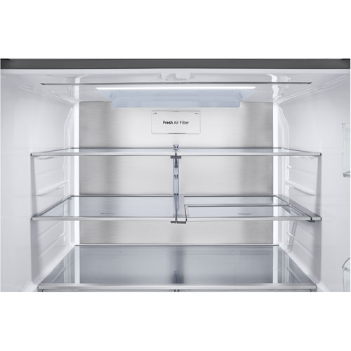 LG 36" 31 Cu. Ft. French Door Refrigerator w/ Water & Ice Dispenser - Smudge Proof Stainless Steel