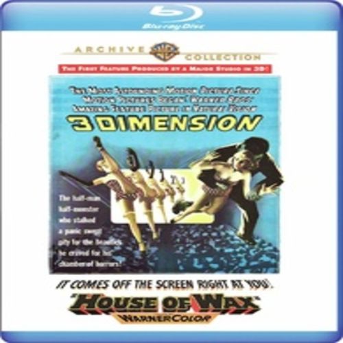 WARNER  House Of Wax (3D) - (Amaray Case, Subtitled) - [Blu-Ray 3-D]