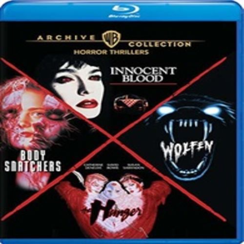 WARNER  Horror Thrillers: 4-Film Collection - (Boxed Set, Full Frame, Amaray Case, Subtitled) - [Blu-Ray]