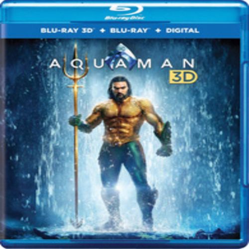 WARNER  Aquaman - (With Blu-Ray, 3 Dimensional, Subtitled, Dubbed) - [Blu-Ray 3-D]