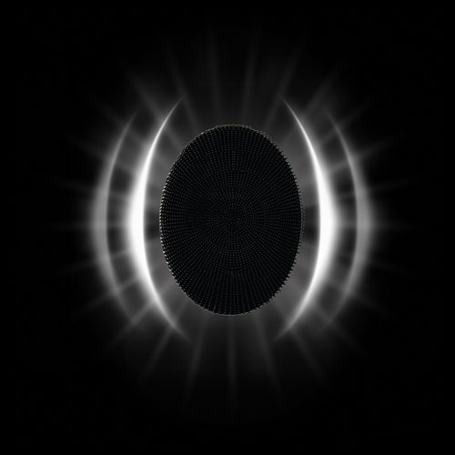 Black Wolf Sonic Scrubber Pro Vibrating Face & Body Brush - Black