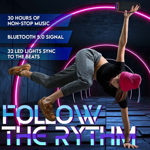 Dolphin DR-60 DIVER SPORT™ Waterproof Bluetooth Speaker