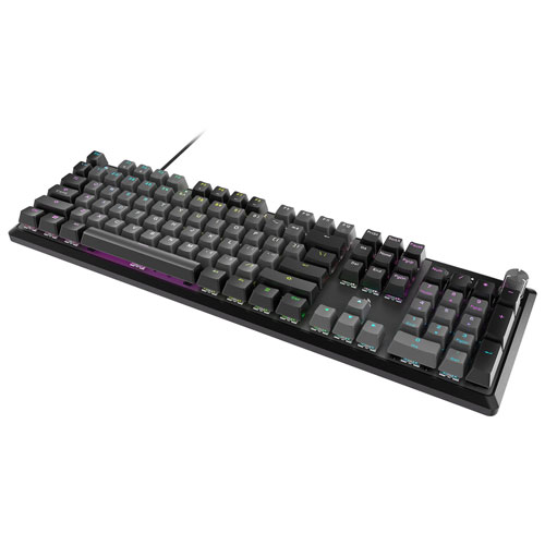 Clavier de jeu mécanique rétroéclairé à touches mécaniques linéaires Red K70 CORE de Corsair - Gris - Exclusivité Best Buy