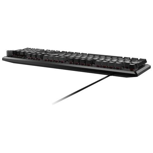 Clavier de jeu mécanique rétroéclairé à touches mécaniques linéaires Red K70 CORE de Corsair - Gris - Exclusivité Best Buy