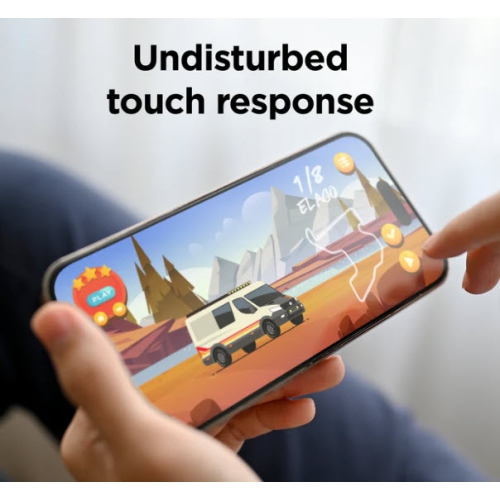 Protecteur d'écran UltraClear pour iPhone 15, film de verre trempé