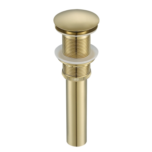 Ancona Bathroom Sink Pop-Up Drain in Brushed Champagne Gold