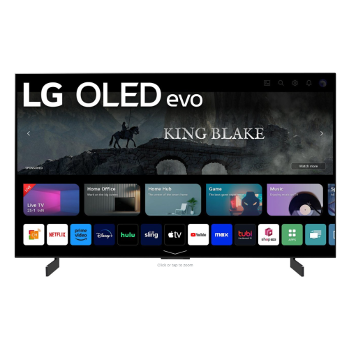 Remis à neuf - téléviseur intelligent webOS Evo ThinQ ai HDR DELO UHD 4K de 55 po OLED55C3PUA de LG - 2023
