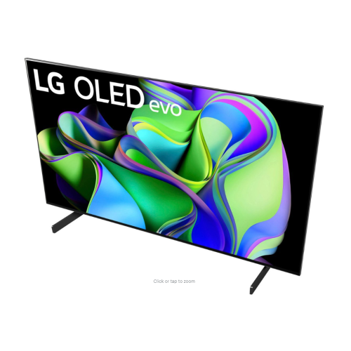 Remis à neuf - téléviseur intelligent webOS Evo ThinQ ai HDR DELO UHD 4K de 55 po OLED55C3PUA de LG - 2023