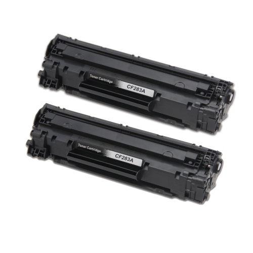 ENSEMBLE DE cartouches d'encre en poudre laser Max Saving compatibles avec les imprimantes 2&nbsp;HP CF283&nbsp;A