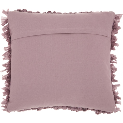 Purple shag hot sale pillow