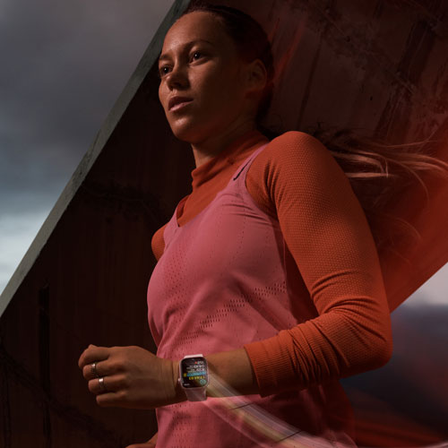 TELUS Apple Watch Series 9 (GPS + Cellular) 45mm Midnight Aluminium Case w/ Midnight Sport Band - M/L - Monthly Financing
