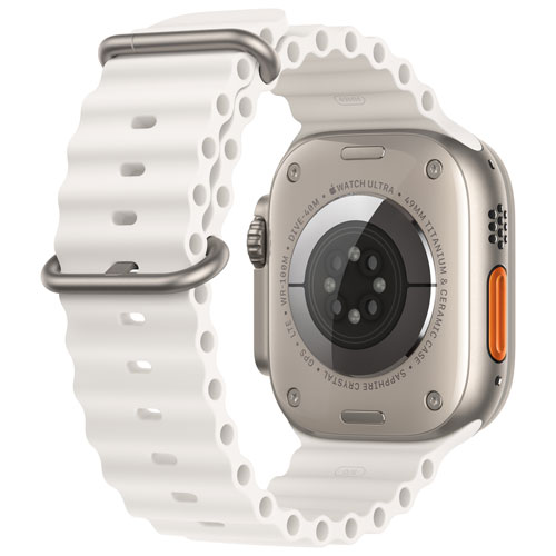 TELUS Apple Watch Ultra 2 (GPS + Cellular) 49mm Titanium Case w/ Ocean Band