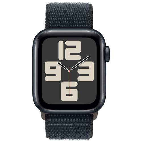 TELUS Apple Watch SE 40mm Midnight Aluminum Case w/Midnight Sport Band - Monthly Financing