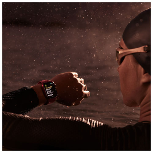 Apple Watch Series 9 41 mm en aluminium (PRODUCT)RED avec bracelet sport (PRODUCT)RED de TELUS - M/G - Financement mensuel