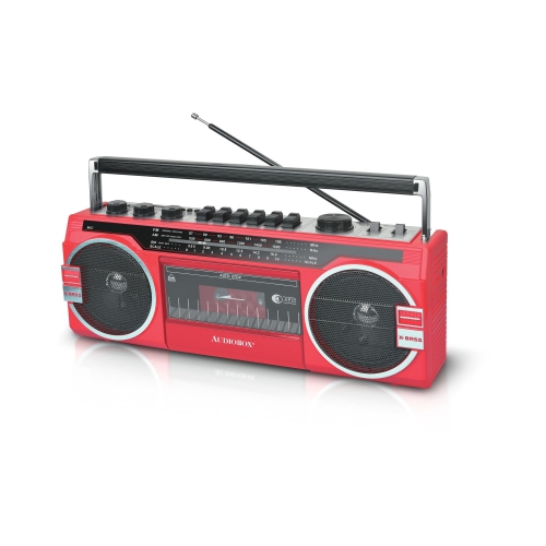 AUDIOBOX  Rxc-25Bt Cassette Player & Recorder With Am/fm/sw Radio