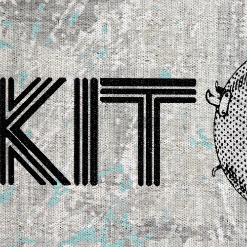 SussexHome Non Skid Washable Kitchen Runner Rug - Gray&Black&Blue-20"x59"