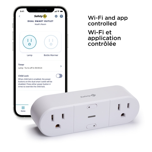 Safety 1st Connected Home Dual Smart Outlet