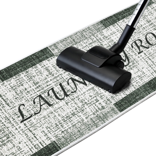 Tapis de corridor lavable non Skid de SussexHome - 20 x 59 po - Vert olive