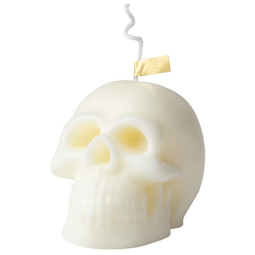 REJUUV  Halloween Skull Candle, Handcrafted Gothic Décor, English Pear & Freesia