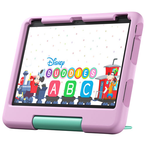 Amazon Fire HD 10 Kids Edition 10.1" 32GB FireOS Tablet with Kid-Proof Case - Pink