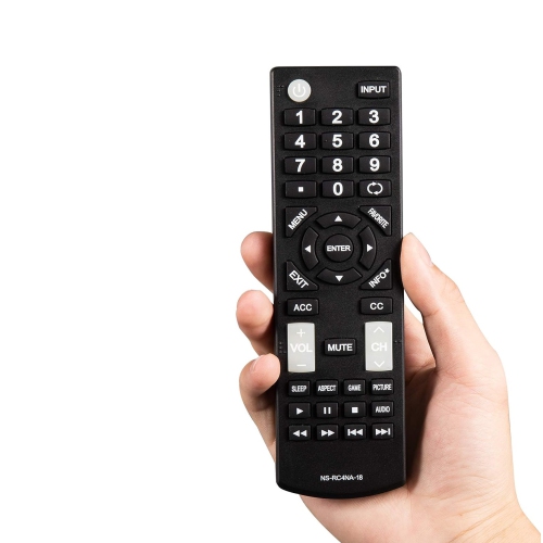 Refurbished Insignia Original NS-RC4NA-18 Universal Remote Control Fit for Insignia TVs P/N: 341920000377005