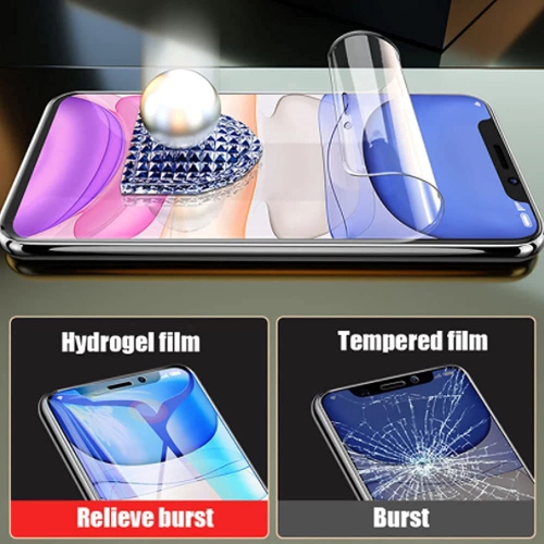 Protecteur d'écran en gel hydrogel de SuperShield compatible avec la pellicule protectrice en gel hydrographique flexible iPhone 15