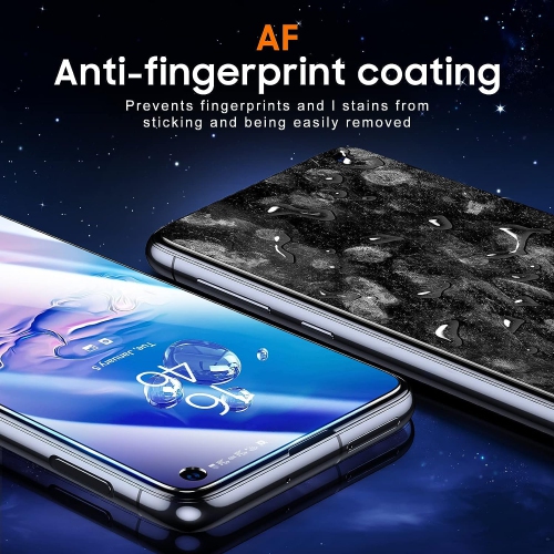 Paquet de 2 protecteurs d'écran pour Galaxy S10e de Samsung : verre trempé, antirayure, installation sans bulles