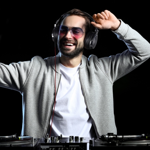 Casque d'écoute avec fil de studio professionnel de OneOdio pour enregistrement de mixage de baladoémissions - Pro-50 noir